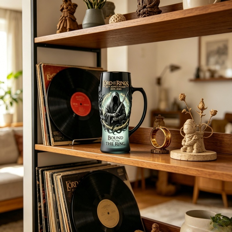 Collectible Vintage Wine - Vintage Diablo Middle-earth themed beer mugs,