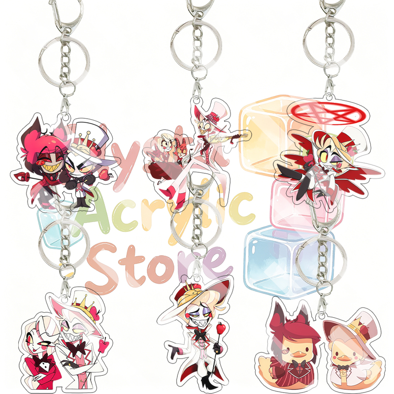 Vintage Item - Cartoon Hazbin Hotel Lucifer Alastor Couple