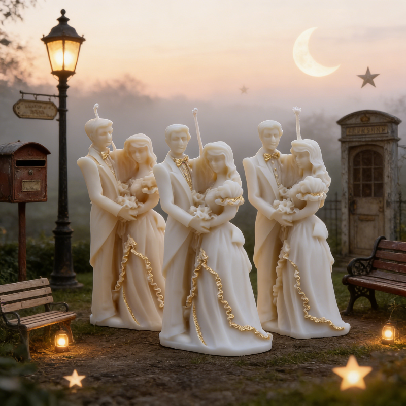 Bride and Groom Silicone Mold  - Vintage Things Collection 评论和价格
