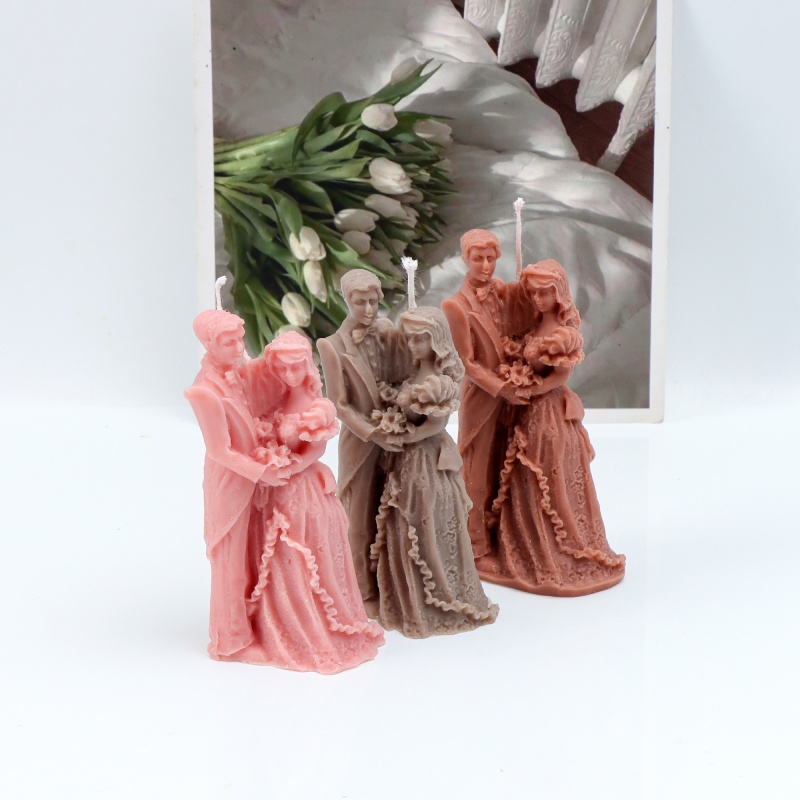 Bride and Groom Silicone Mold  - Vintage Things Collection 评论和价格
