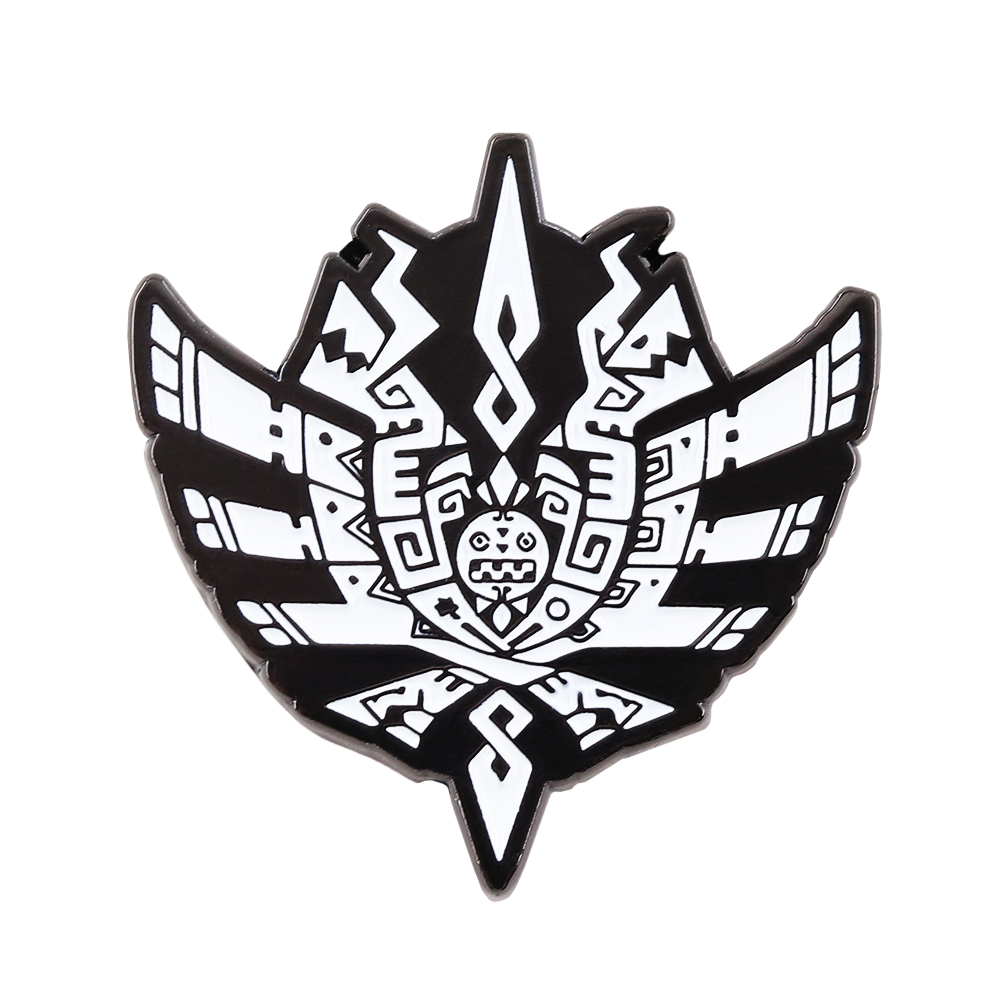 MH4 Monster Hunter-4 Logo Badg - Vintage Collectible Pins 评论和价格