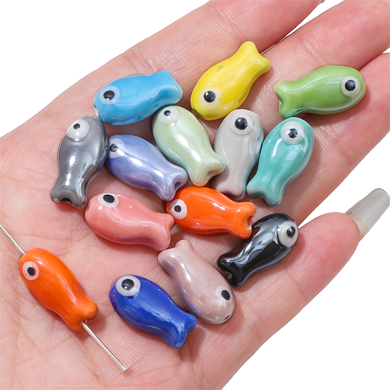 10Pcs Vintage Fish Ceramic Bea - Vintage Collectible Item 评论和价格
