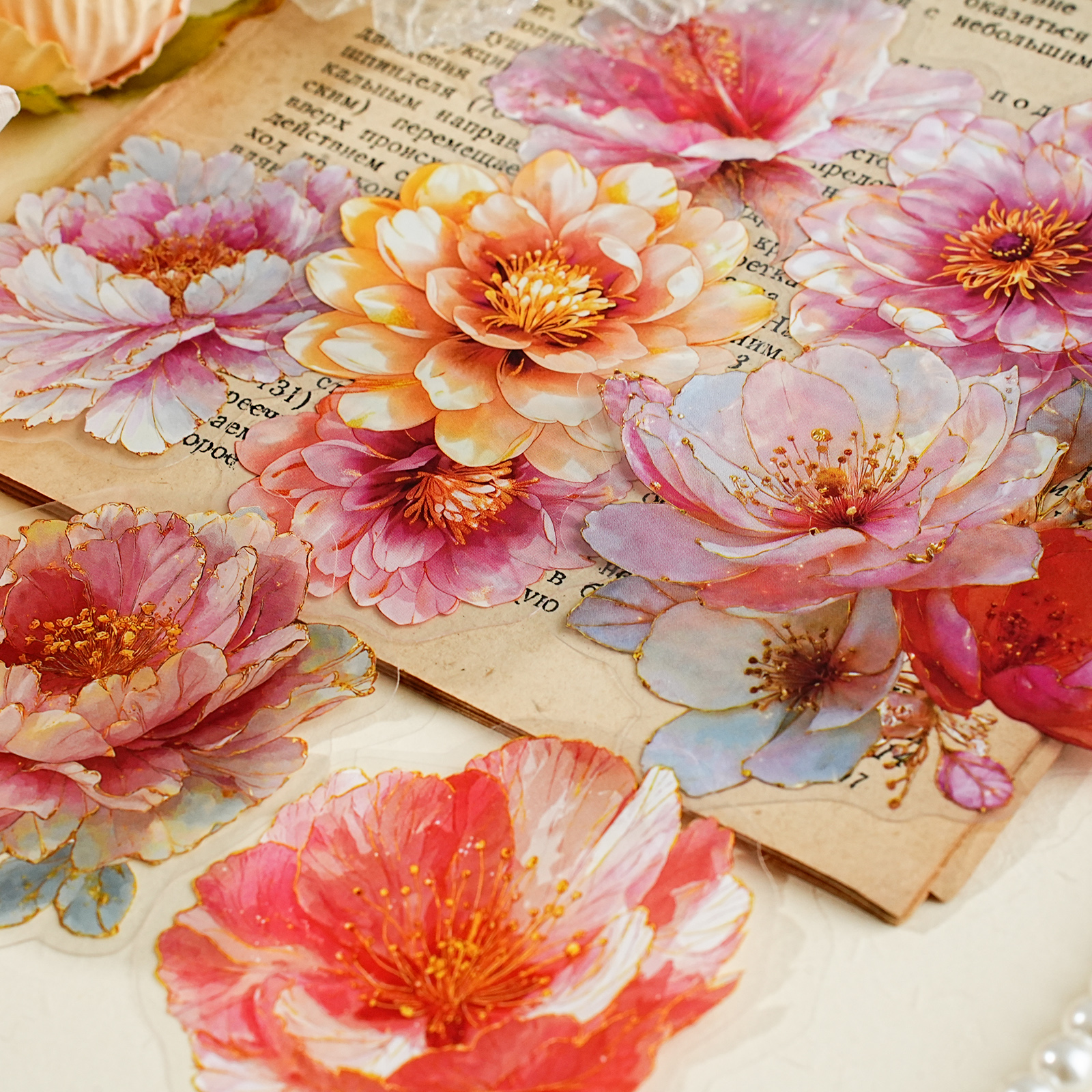 Etori Life Gilded Floral Serie - Vintage Collectible Stamps 评论和价格