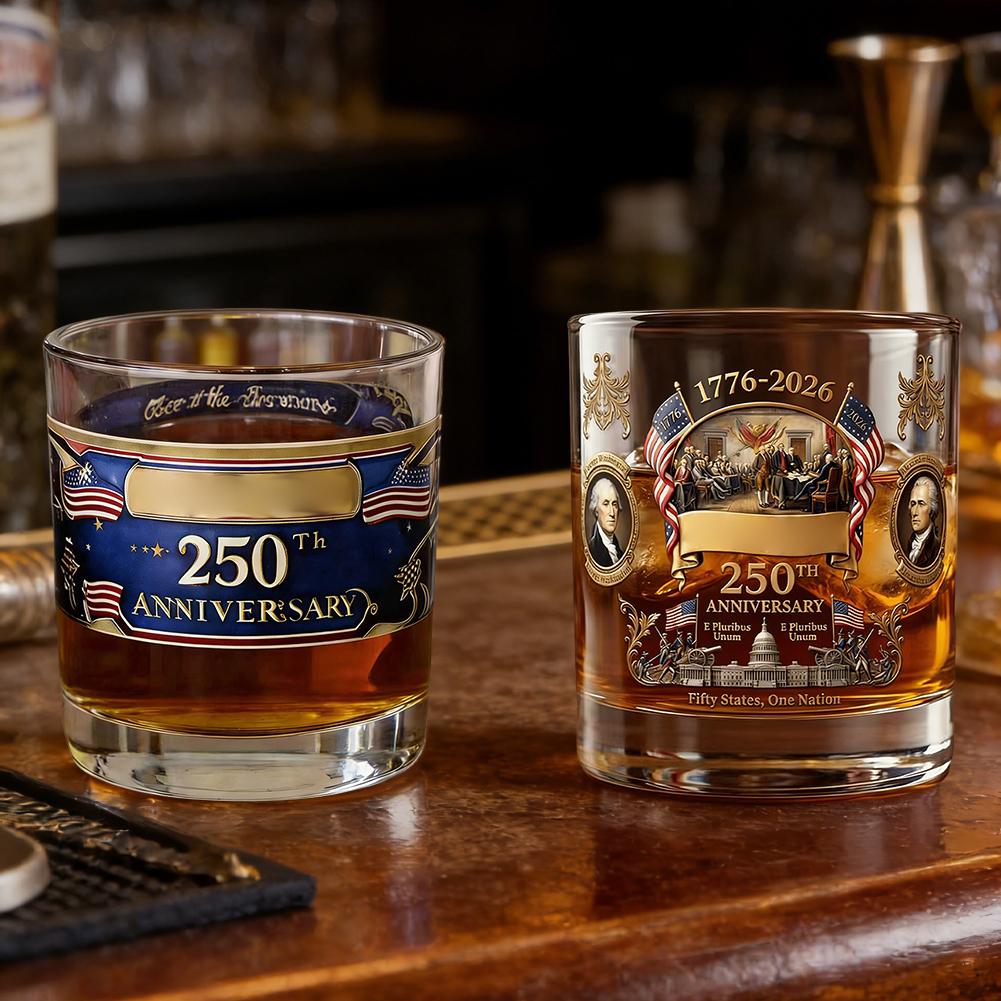 1/2pcs 250th Anniversary Comme - Vintage Collectible Glassware 评论和价格