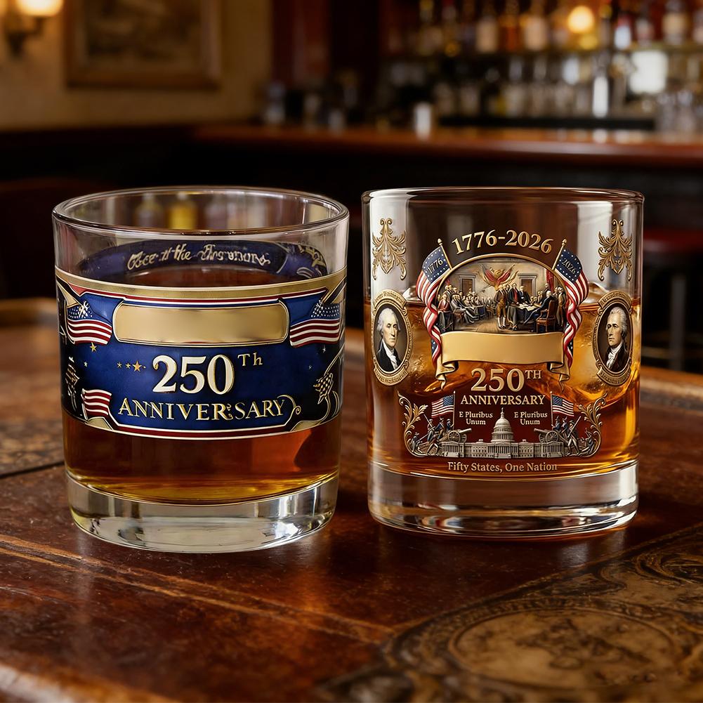 1/2pcs 250th Anniversary Comme - Vintage Collectible Glassware 评论和价格