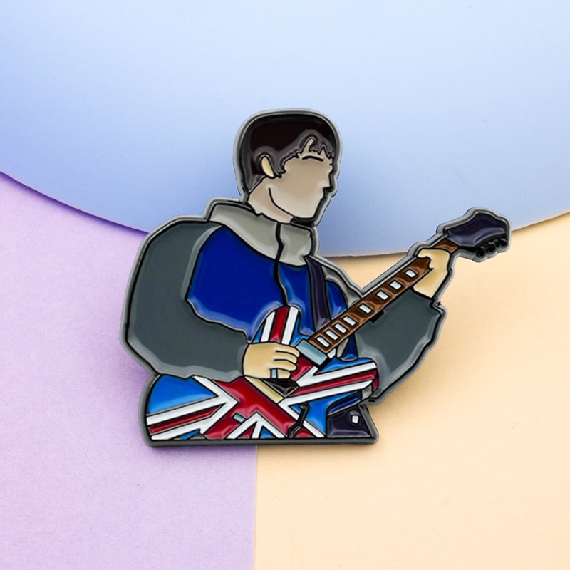 Vintage British Rock Guitar En - Vintage Collectible Pins 评论和价格