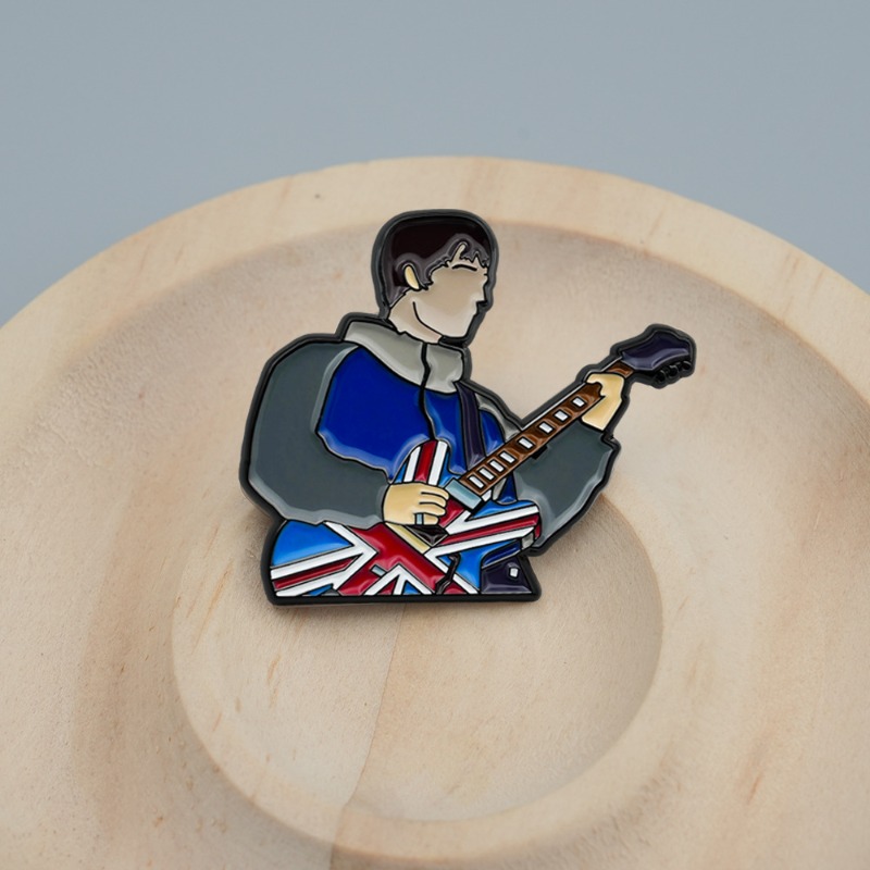 Vintage British Rock Guitar En - Vintage Collectible Pins 评论和价格