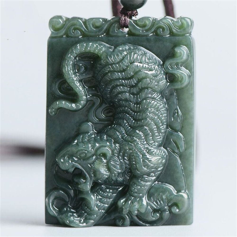 Natural Dark Green HeTian Jade - Vintage Things Collection 评论和价格
