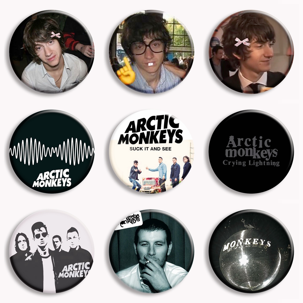 Vintage Arctic Monkeys Music B - Vintage Collectible Pins 评论和价格