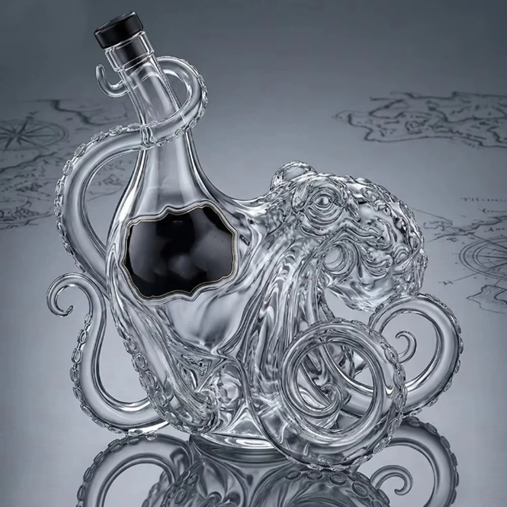 Vintage Kraken Octopus Shaped  - Vintage Collectible Glassware 评论和价格