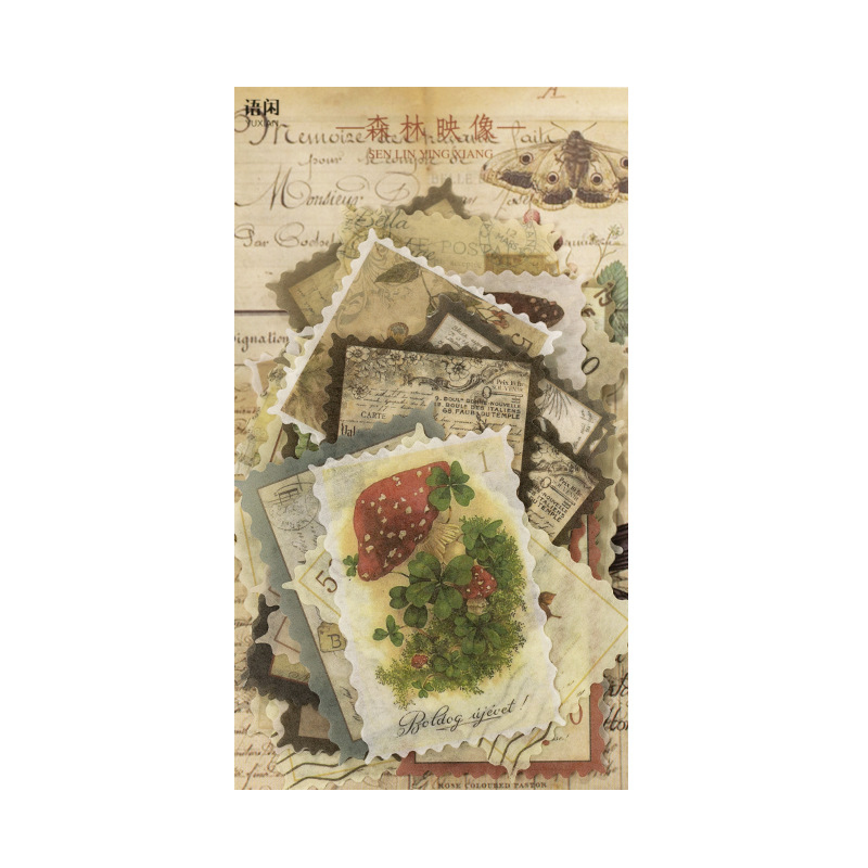 1pack/60pcs Vintage Stamp Stic - Vintage Collectible Stamps 评论和价格