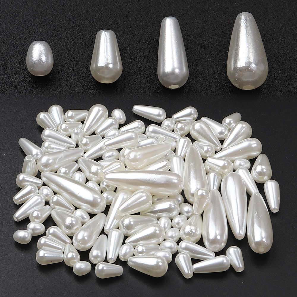 30-500pcs/lot Biege Waterdrop  - Vintage Collectible Item 评论和价格
