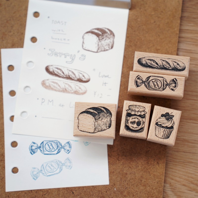 Vintage Bread Candy Jam Cake W - Vintage Collectible Stamps 评论和价格