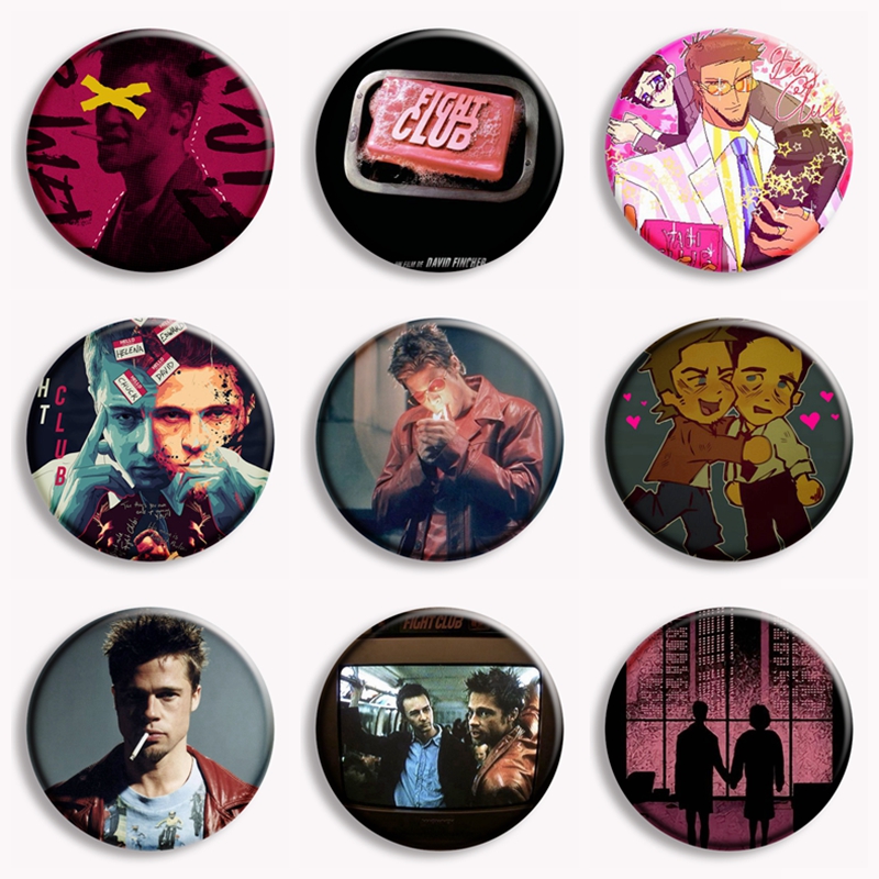 Retro Classic Movie Fight Club - Vintage Collectible Pins 评论和价格