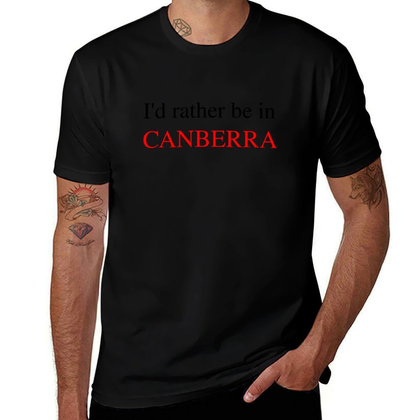 I'd rather be in CANBERRA t-sh - Canberra Vintage & Collectible Centre Reviews 评论和价格