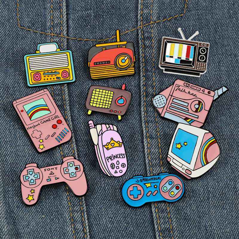 Vintage Game Enamel Pins Colle - Vintage Collectible Pins 评论和价格