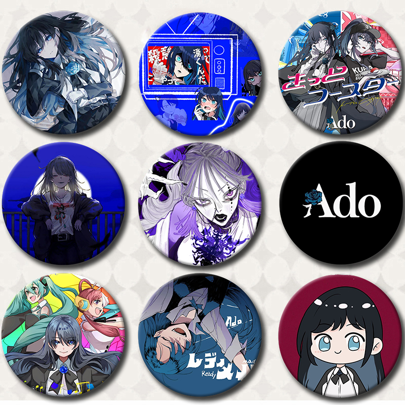 58MM Ado Kyogen X Uta Soft But - Vintage Collectible Pins 评论和价格