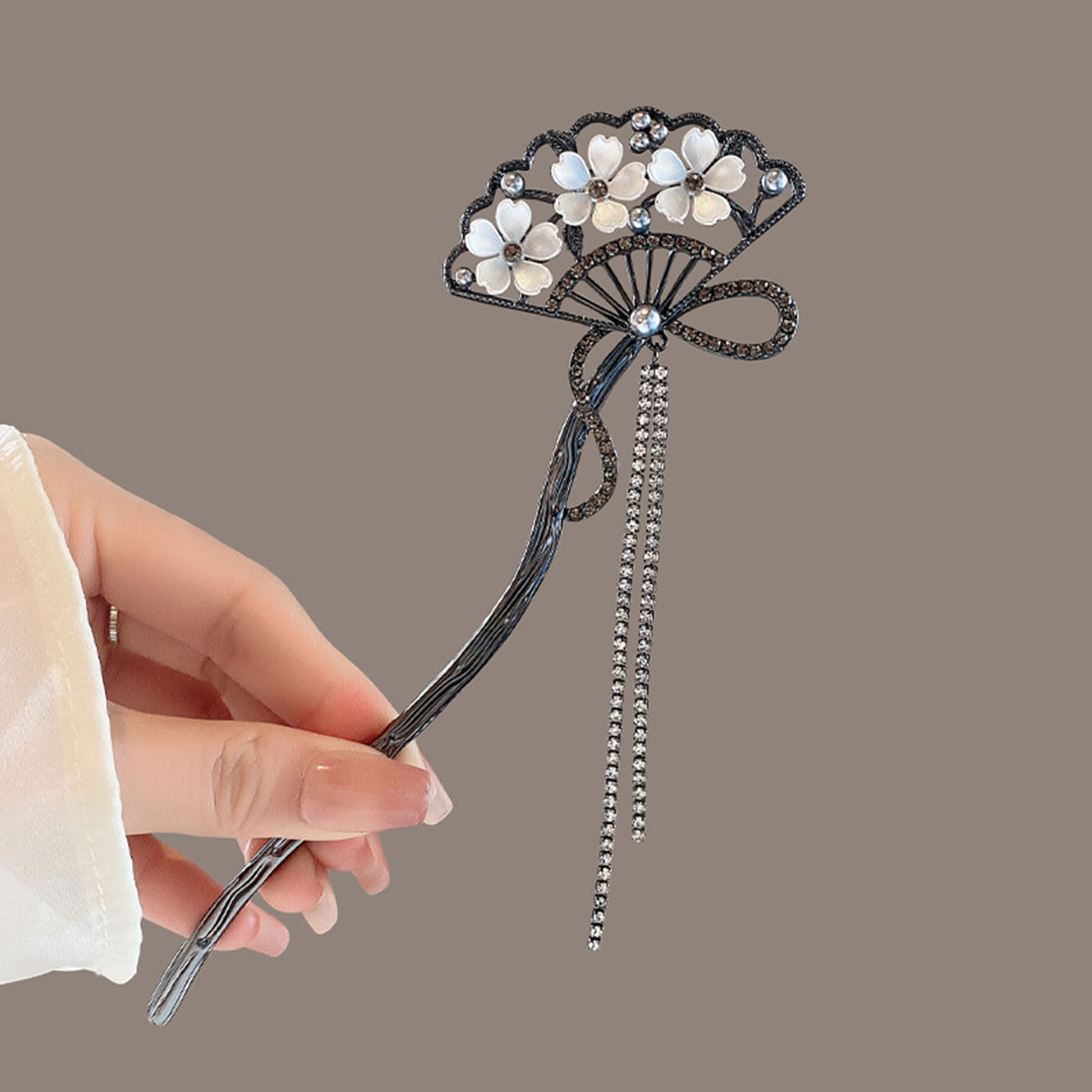 Vintage Flower Fan Shaped Hair - Vintage Collectible Item 评论和价格