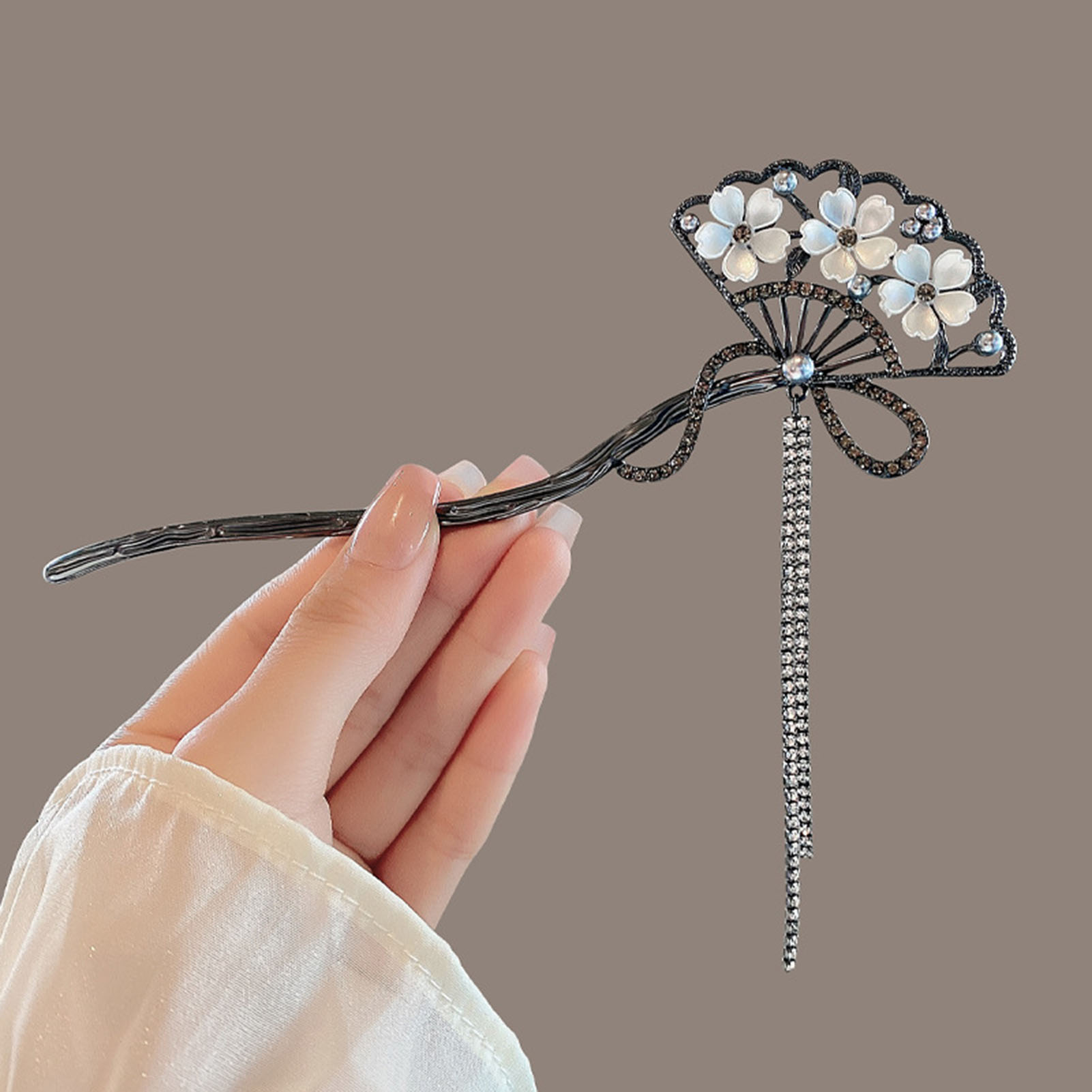 Vintage Flower Fan Shaped Hair - Vintage Collectible Item 评论和价格