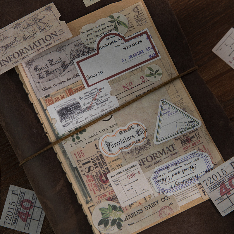 40Pcs Vintage Number Label Sti - Vintage Collectible Stamps 评论和价格
