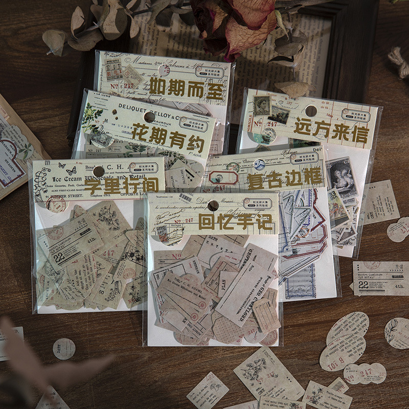 40Pcs Vintage Number Label Sti - Vintage Collectible Stamps 评论和价格
